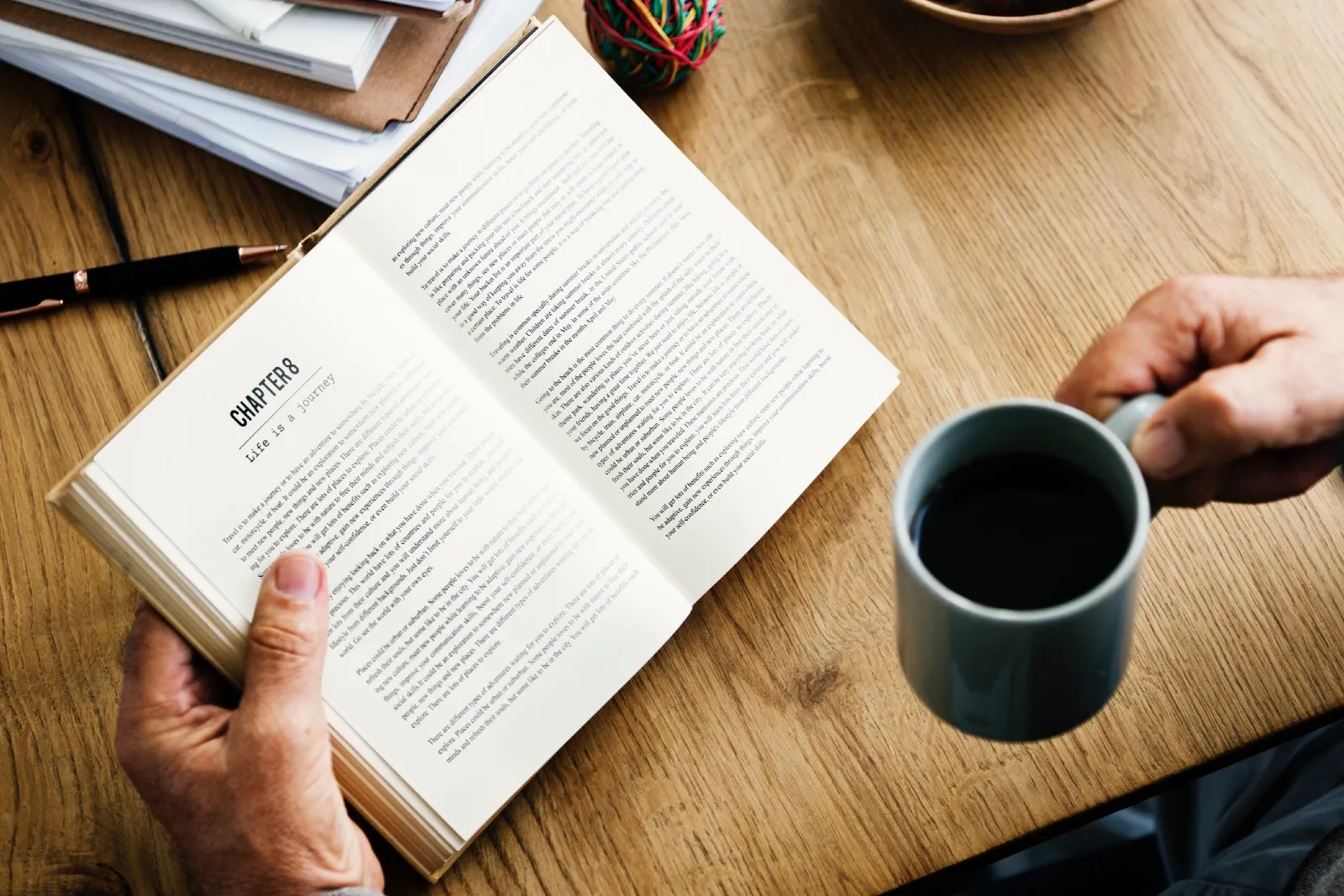 Coffee and Book